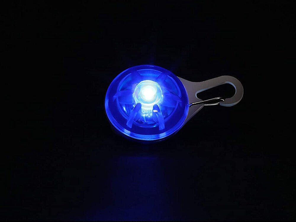 1 - 8 Led Hundehalsband Leuchtanhänger Hunde Leuchthalsband Blinkie Anhänger Licht - Easy2sell - Deluxe