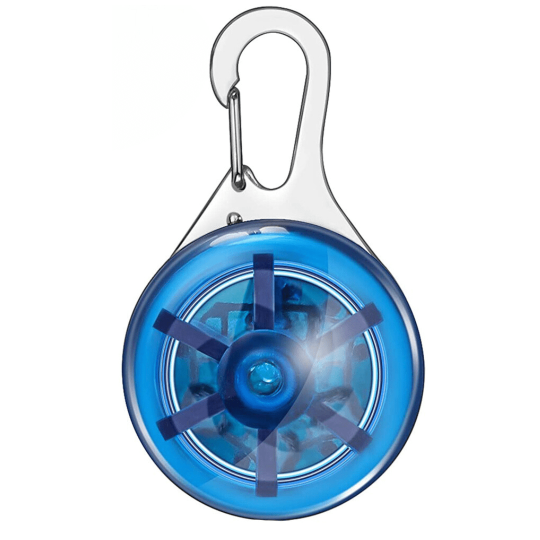 1 - 8 Led Hundehalsband Leuchtanhänger Hunde Leuchthalsband Blinkie Anhänger Licht - Easy2sell - Deluxe