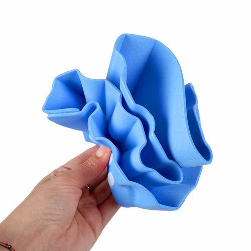 1 Badekreisel mit Augen - und Gesichtsschutz – blau - Easy2sell - Deluxe