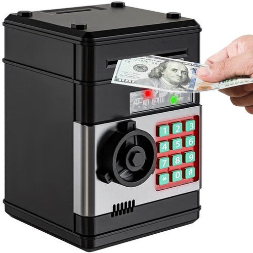 1 elektrischer Geldautomat mit PIN - Sicheres Sparen - Easy2sell - Deluxe