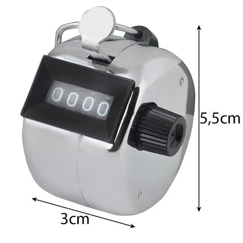 1 Handzähler - Batterieloser Clicker für präzises Zählen - Easy2sell - Deluxe