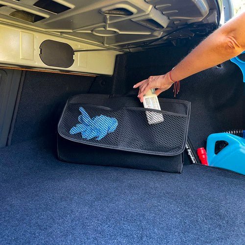 1 Kofferraum - Organizer mit Klettverschluss für Ordnung schwarz - Easy2sell - Deluxe