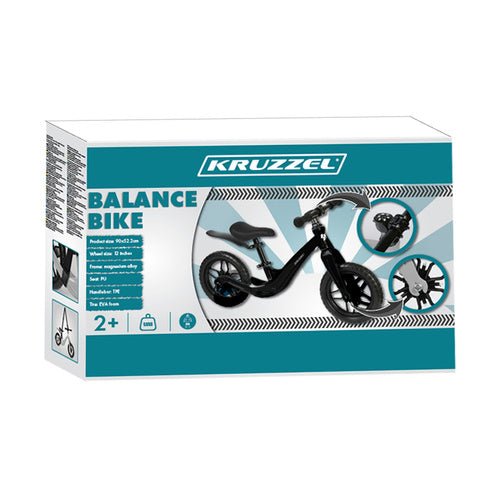 1 Laufrad mit verstellbarer Sitzhöhe für Fahrkomfort schwarz - Easy2sell - Deluxe