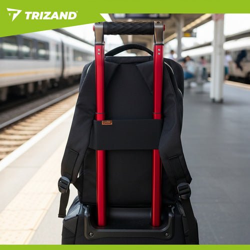 1 Reiserucksack mit Kosmetiktasche für Handgepäck, schwarz - Easy2sell - Deluxe