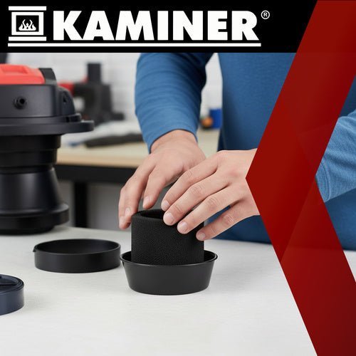1 Schwammfilter für Staubsauger mit effektiver Schadstoffabscheidung schwarz - Easy2sell - Deluxe