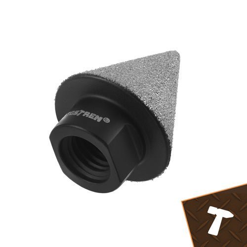 1 Stück Diamant - Kegelfräser für präzises Bohren in Steinzeug schwarz - Easy2sell - Deluxe