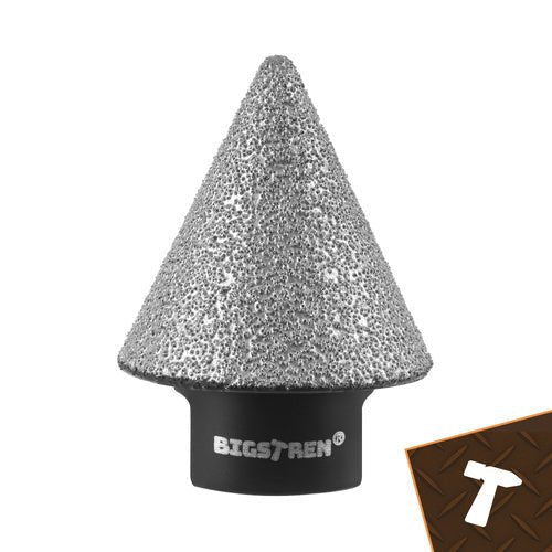 1 Stück Diamant - Kegelfräser für präzises Bohren in Steinzeug schwarz - Easy2sell - Deluxe