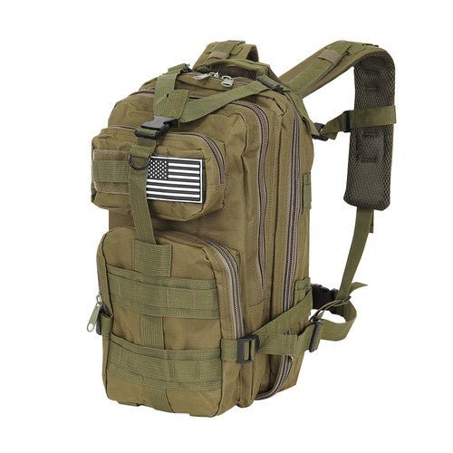 1 Stück Militär Rucksack mit vielseitigem Tragesystem grün - Easy2sell - Deluxe