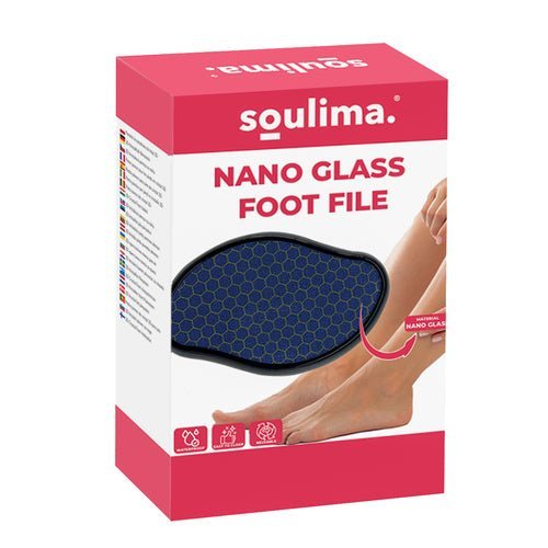1 Stück Nano - Glas - Bimsstein für sanfte Hornhautentfernung Schwarz - Easy2sell - Deluxe