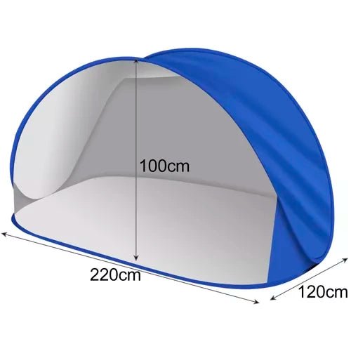 1 Stück Strandzelt mit UV - Schutz und Regenschutz - Easy2sell - Deluxe
