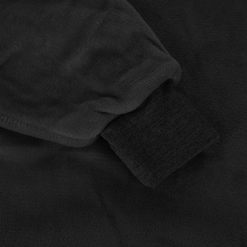 1 XXL - Sweatshirt - Decke oversize, warm, schwarz - Easy2sell - Deluxe