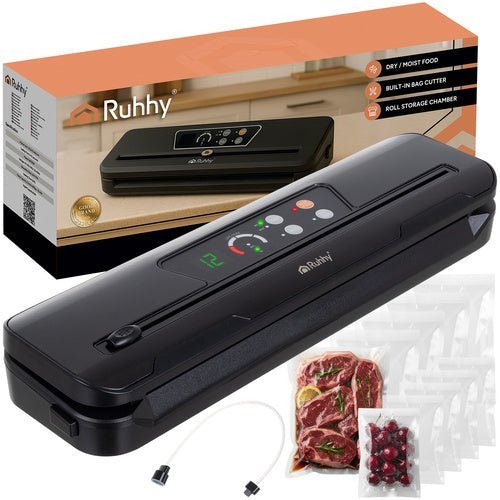 10 Vakuumierbeutel + Vakuumierer + schnelle Versiegelung + Frische langer Halt - Easy2sell - Deluxe