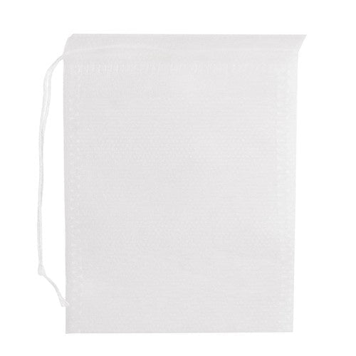 100 Teebeutel für losen Tee mit Kordelzug, Weiß - Easy2sell - Deluxe