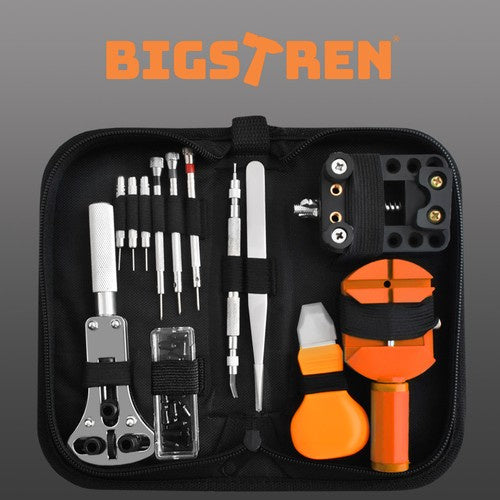 Uhrmacherwerkzeug Set 13-teilig Uhrenreparatur Werkzeugkoffer Präzisionsset