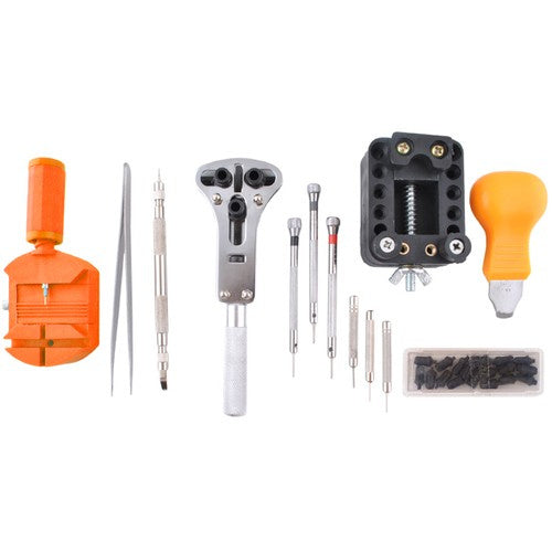 Uhrmacherwerkzeug Set 13-teilig Uhrenreparatur Werkzeugkoffer Präzisionsset