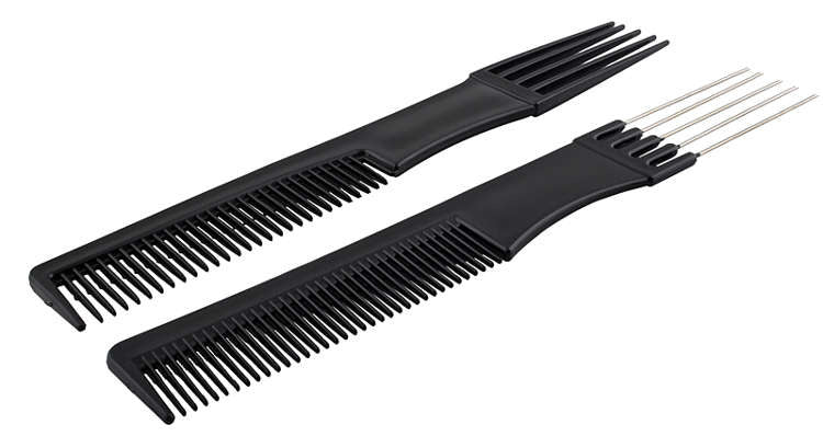 Friseurkämme - Satz mit 10 Stück