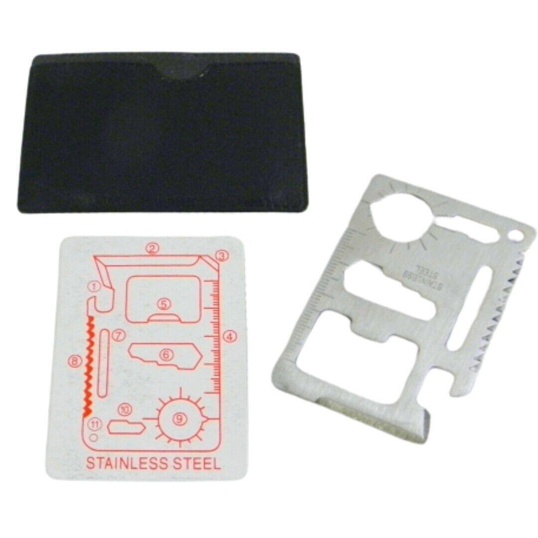 11in1 Multitool Outdoor Survival Card Multifunktions Werkzeug Überlebens Karte - Easy2sell - Deluxe