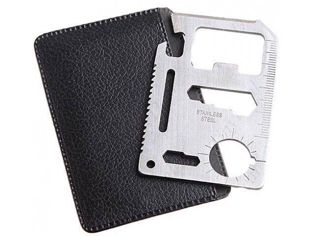 11in1 Multitool Outdoor Survival Card Multifunktions Werkzeug Überlebens Karte - Easy2sell - Deluxe