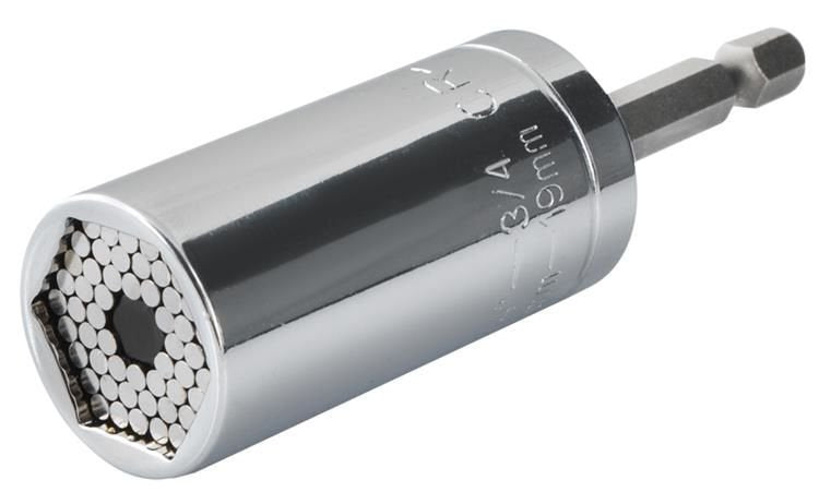 Universal Steckschlüssel 1/4-3/4' 7-19mm Adapter Bohrer Multischlüssel 4296