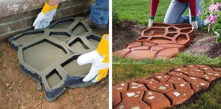 Form für Pflastersteine