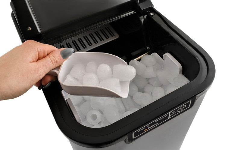 Eiswürfelbereiter Eismaschine 12 kg/24h 2,2 l 120 W 9 Würfel ABS 33x25x36,5 cm