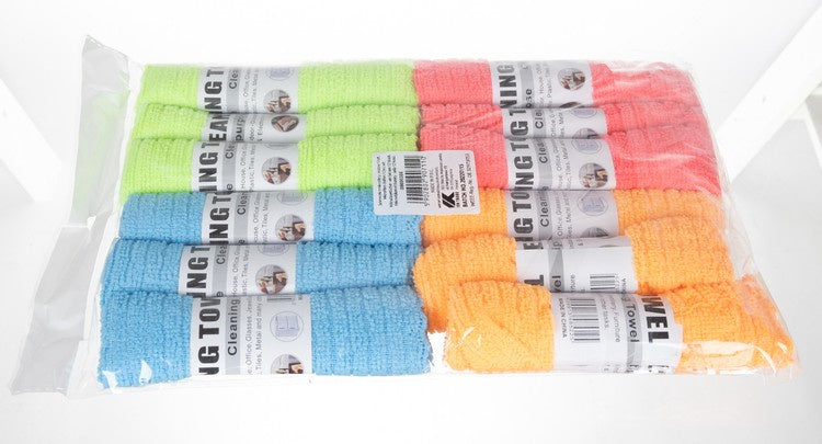 Mikrofasertücher - Set à 12 Stück.