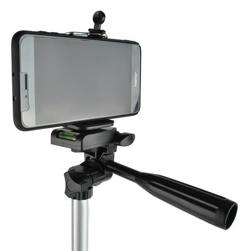 Stativ für Smartphone Kamera Aluminium 133 cm Bluetooth-Fernauslöser 1/4 Zoll