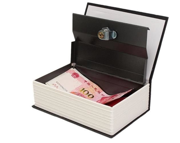 Safe – eine in einem Buch versteckte Box, 18 cm x 11,5 cm