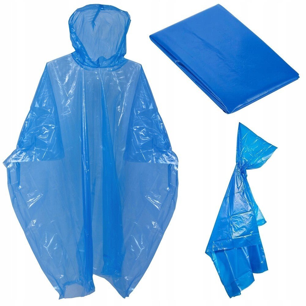 12er Set Einweg Regenponchos - Easy2sell - Deluxe