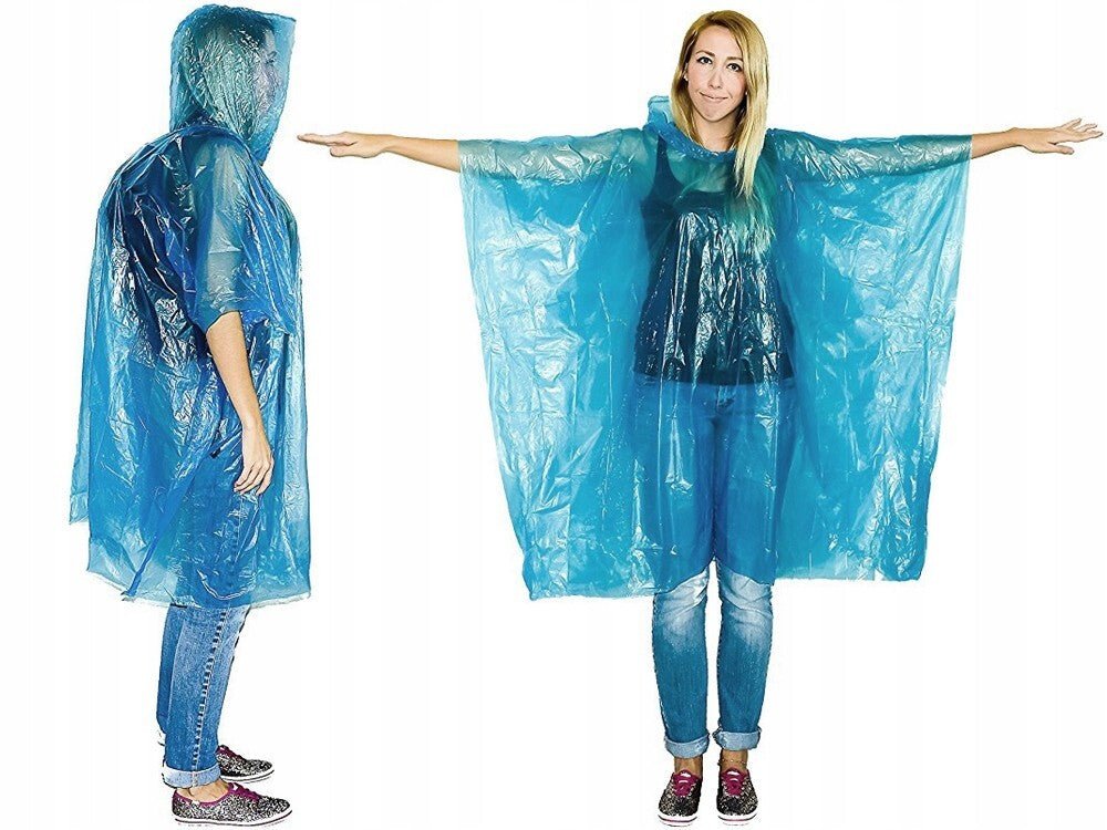 12er Set Einweg Regenponchos - Easy2sell - Deluxe