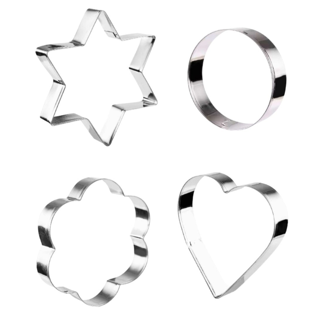 12x Keks Ausstecher Set Weihnachten Plätzchenausstecherform Keksform Backform - Easy2sell - Deluxe