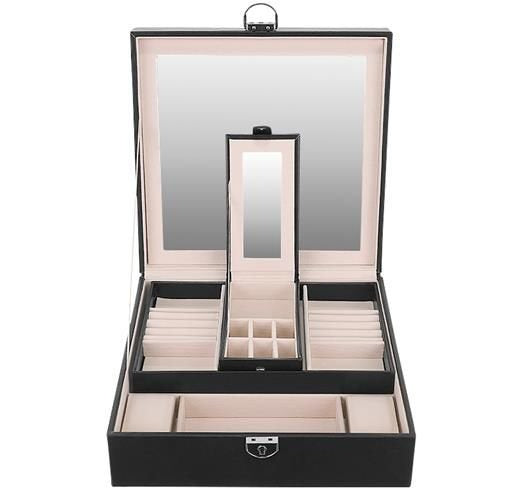 Schmuckschatulle - schwarz Beautylushh