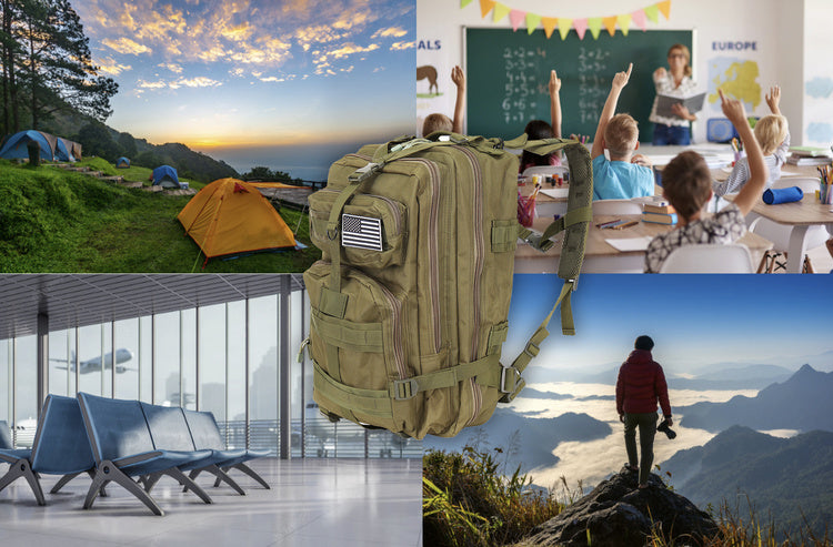 Militärrucksack XL grün