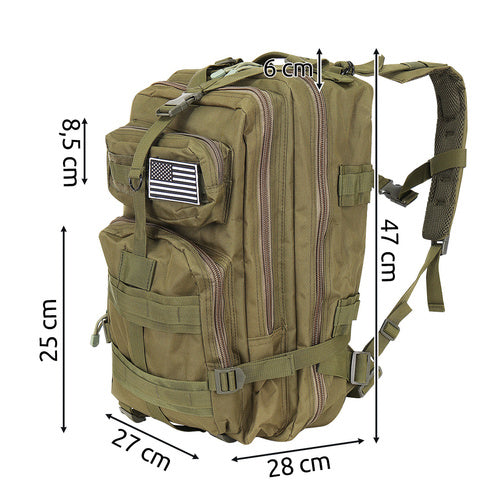 Militärrucksack XL grün