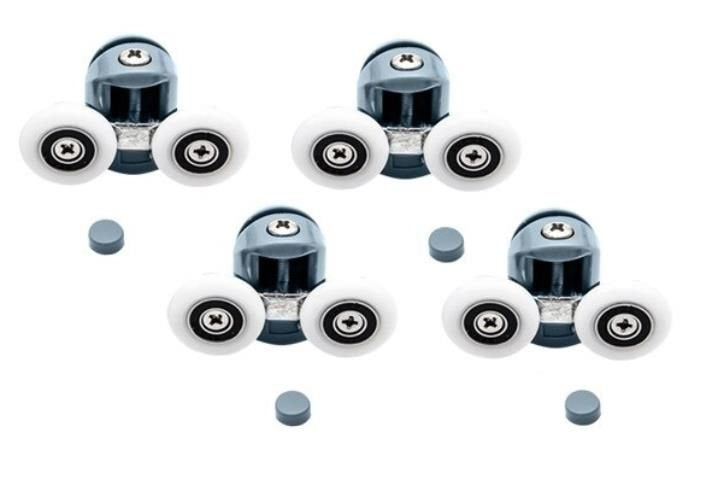 Rollen für eine Duschkabine, 8er-Set. KK9646