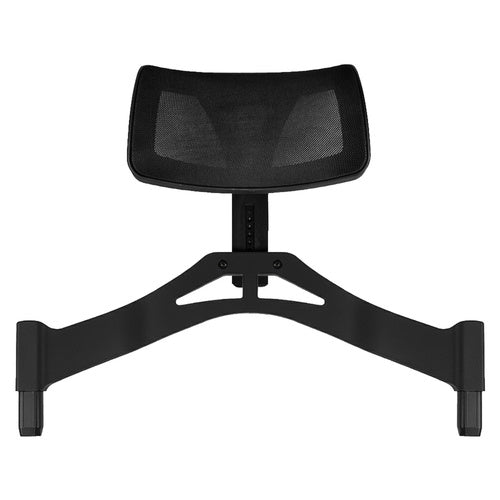 Schminkstuhl Make-up Stuhl Regiestuhl klappbar Kopfstütze Fußstütze Schwarz