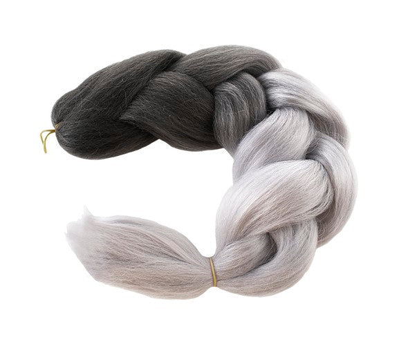 Ombre-Zöpfe aus synthetischem Haar, Gr./Gr. W10345