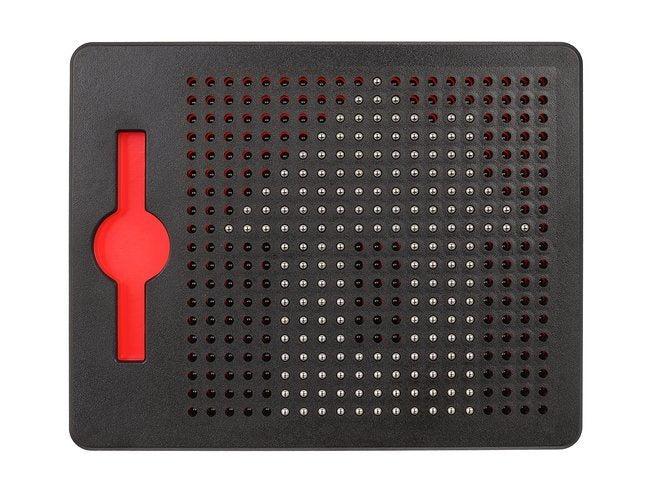 Brett + Magnetkugeln + Stift mit Magnet