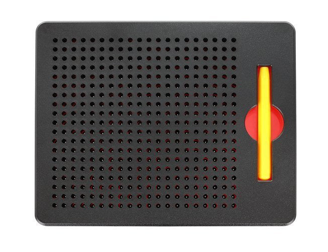 Brett + Magnetkugeln + Stift mit Magnet