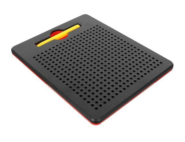 Brett + Magnetkugeln + Stift mit Magnet