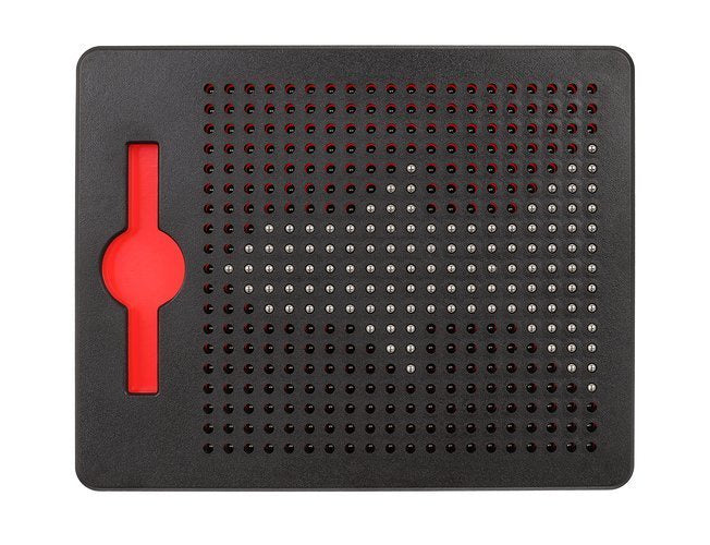 Brett + Magnetkugeln + Stift mit Magnet