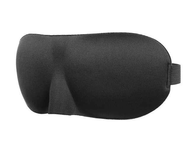 Schlafmaske 3D + Ohrstöpsel Schwarz ISO