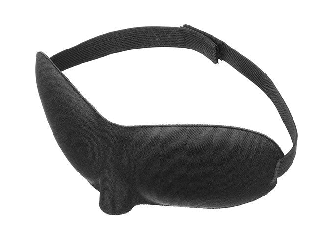 Schlafmaske 3D + Ohrstöpsel Schwarz ISO