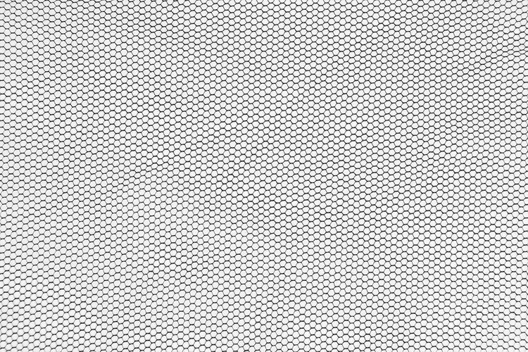 Moskitonetz für einen 3 m langen Gartenschirm – schwarz