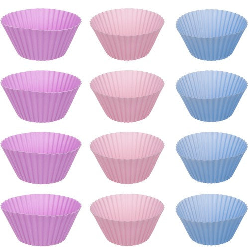 Backblech + 12 Silikonformen