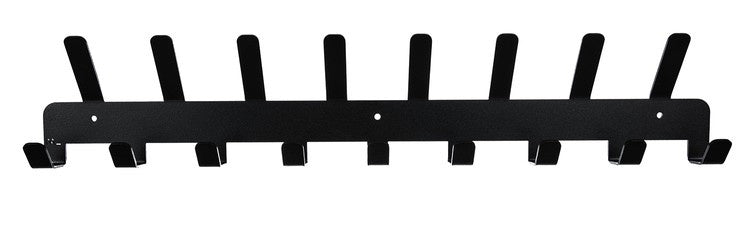 Wandhalter (17 Haken) – schwarz