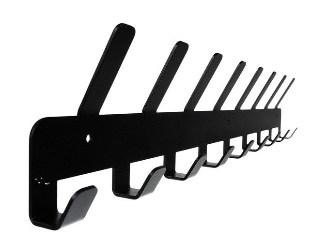 Wandhalter (17 Haken) – schwarz