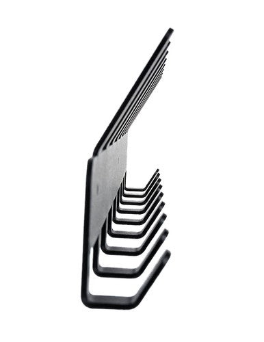 Wandhalter (17 Haken) – schwarz