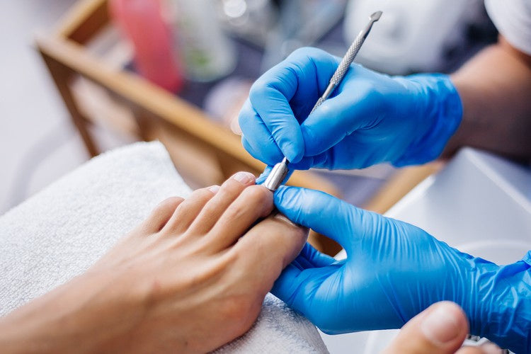 Nagelkorrekturset für eingewachsene Fußnägel 6-teilig Edelstahl Geschenkbox