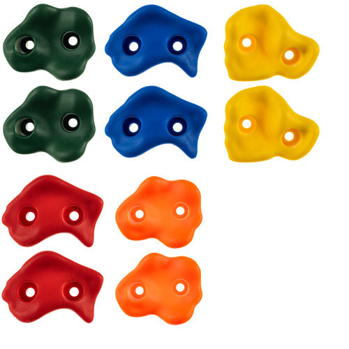 Klettergriffe/-steine für Kinder - 10 Stk.